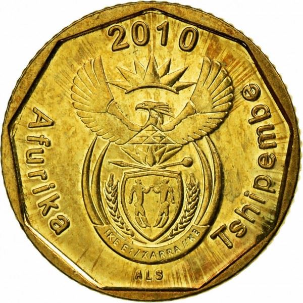 South Africa 10 Cents Venda Legend - Afurika Tshipembe Coin KM494 2010
