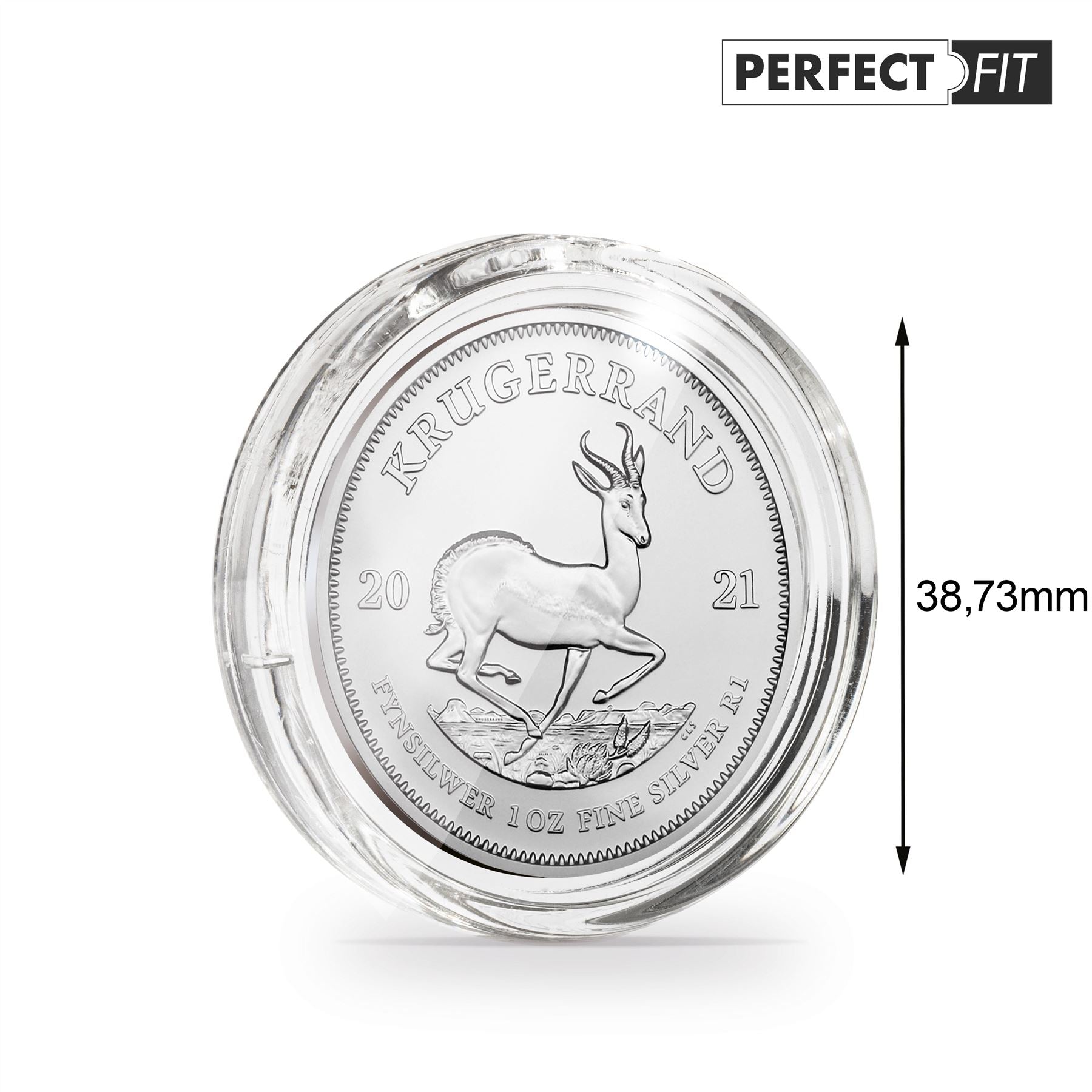ULTRA "Perfect Fit" Rimless Coin Capsules | Perfect Fit for Specific Coins | Packs of 10