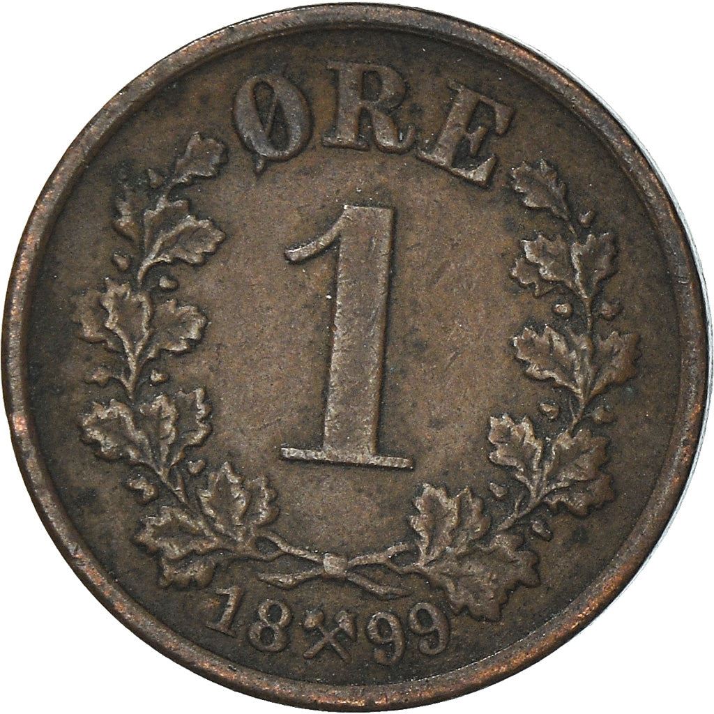 Norwegen | 1 Ore Münze | Oscar II | Km:352 | 1876 - 1902