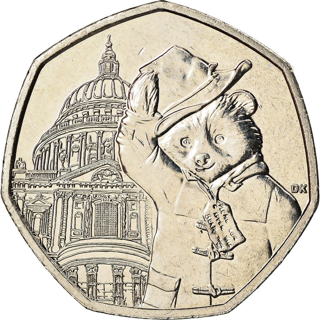 United Kingdom | 50 Pence Coin | Paddington | Km:1715 | 2019
