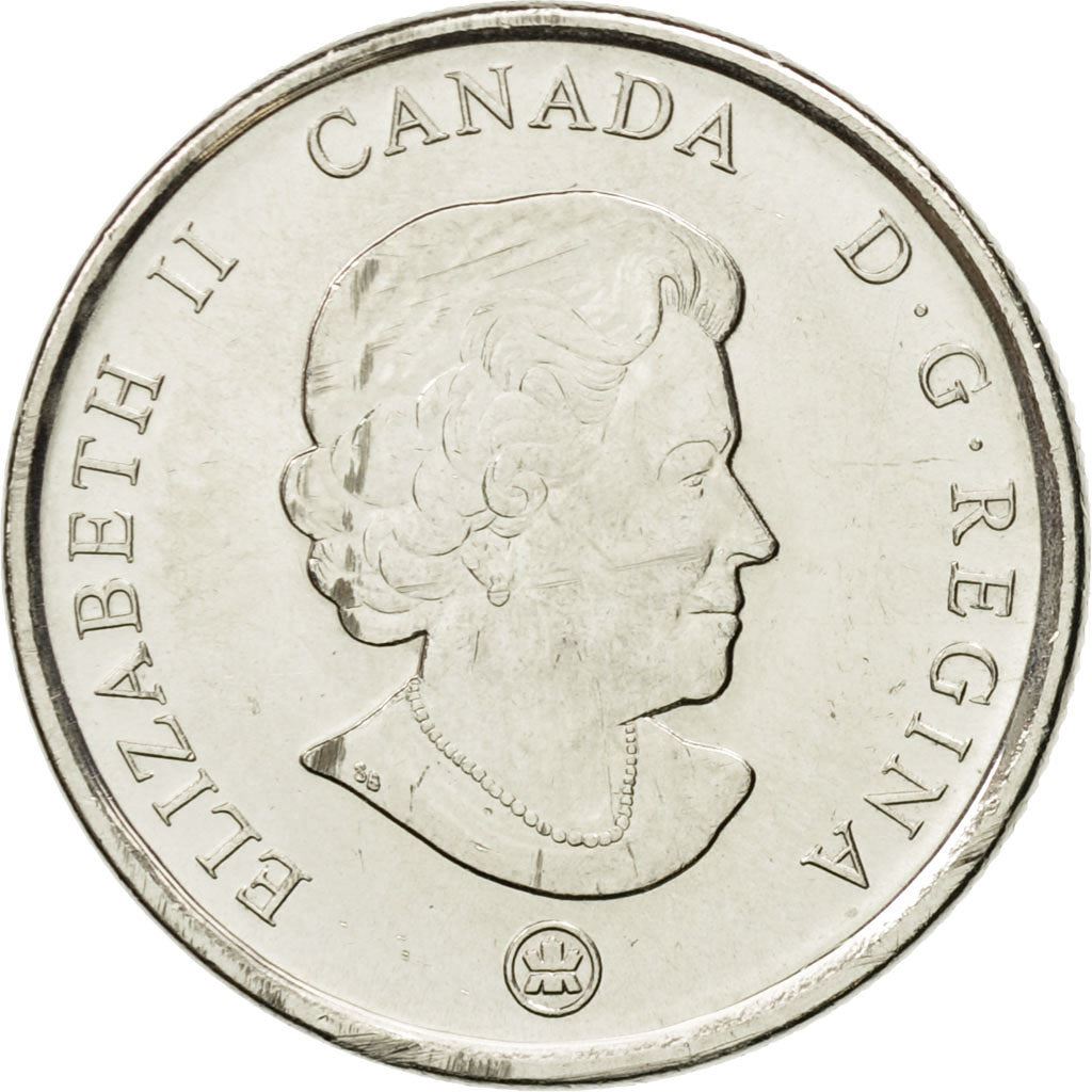 Canada | 25 Cents | The Medal of Bravery | Nickel plated steel | KM:629 | 2006