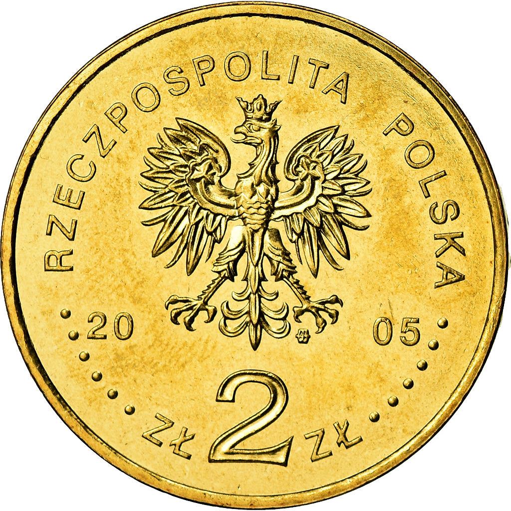 Poland | 2 Zlotys Coin | Solidarność | Y:565 | 2005
