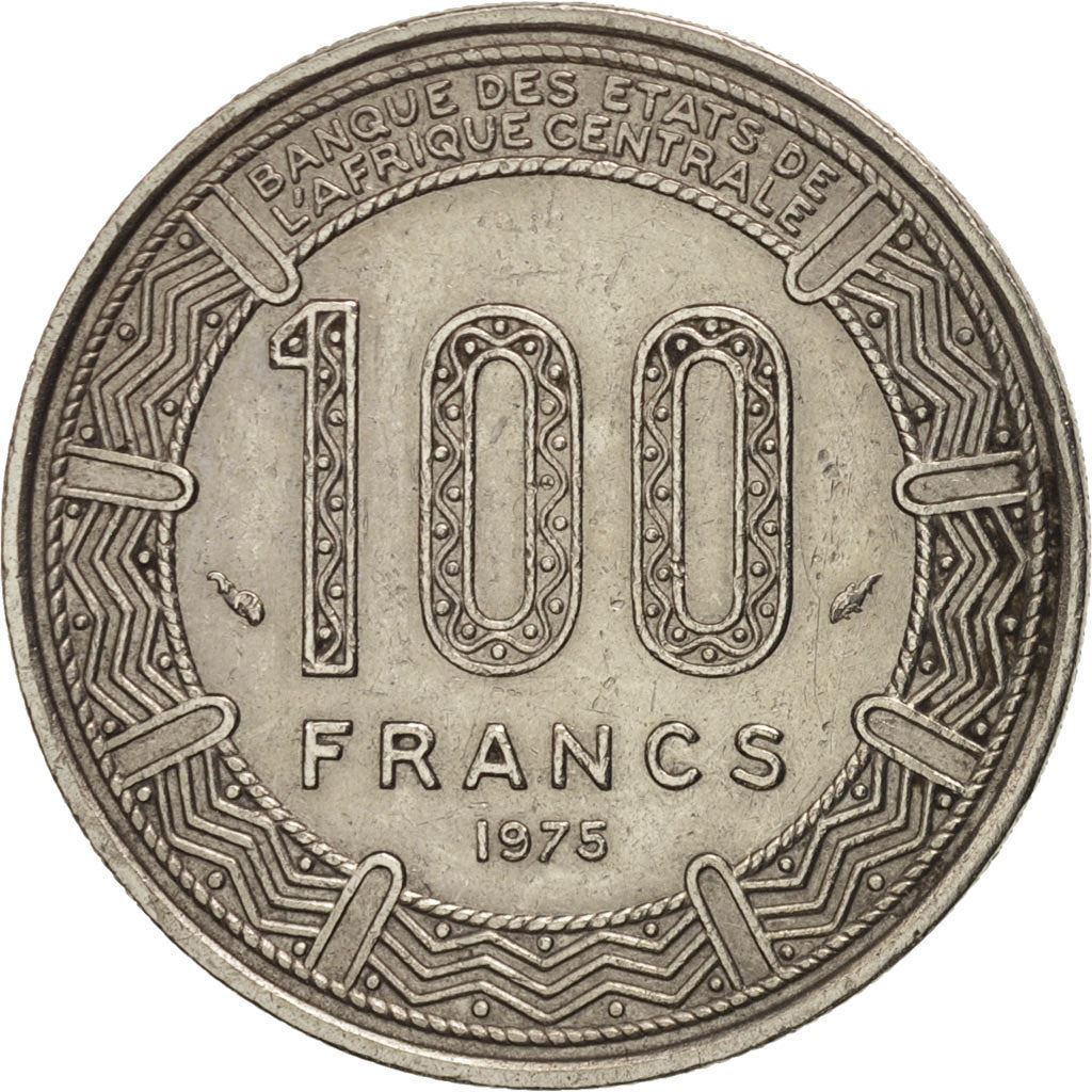 Republic of The Congo | 100 Francs Cfa Coin | Giant Elands | Km:2 | 1975 - 1990