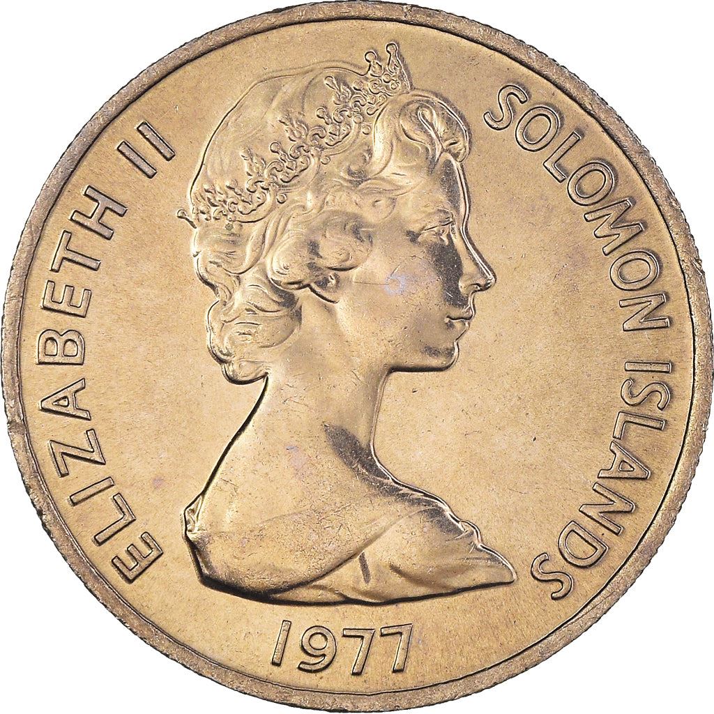 Solomon Islands | 10 Cents Coin | Elizabeth II | Sea Spirit | Km:4 | 1977 - 1983