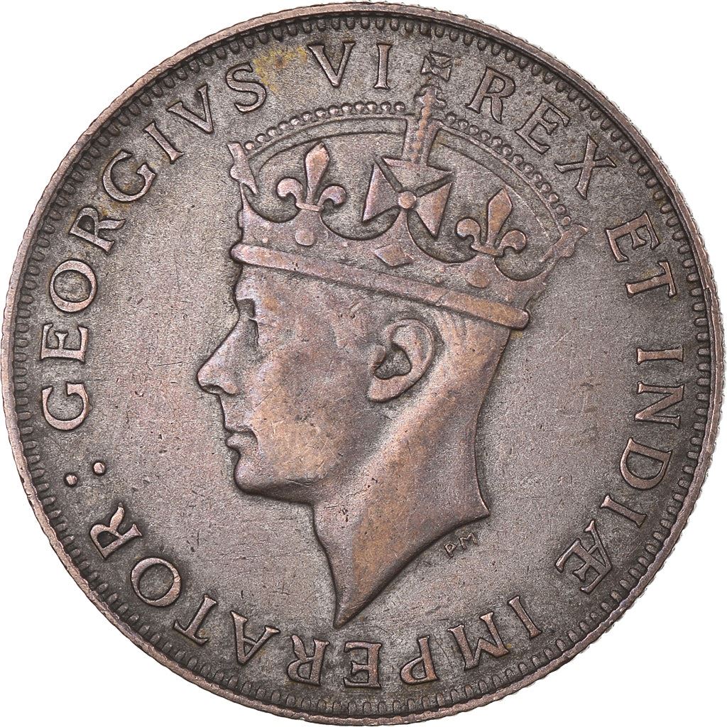 Afrique de l'Est | Pièce de 1 Shilling | George VI | Lion | Montagnes | Km:28 | 1937 - 1946