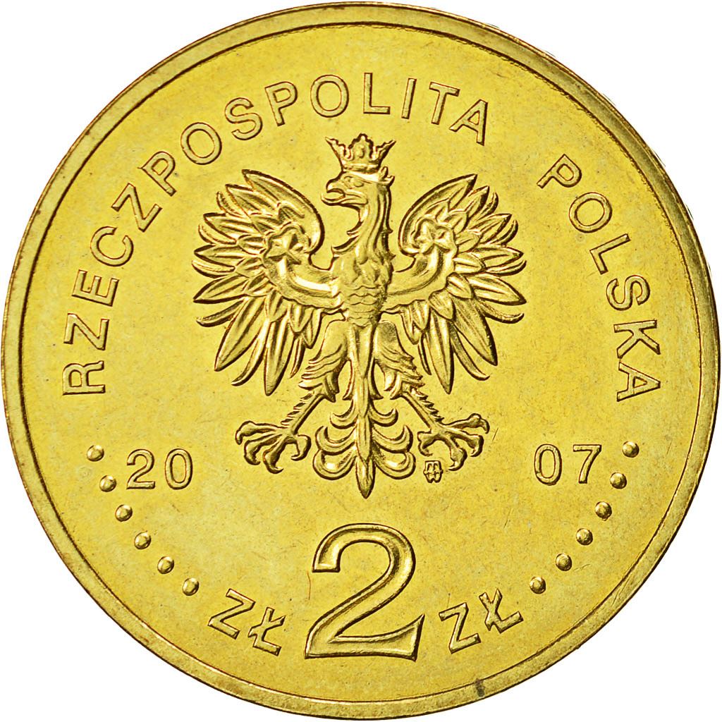 Poland | 2 Zlotys Coin | Konrad Korzeniowski | Y:591 | 2007