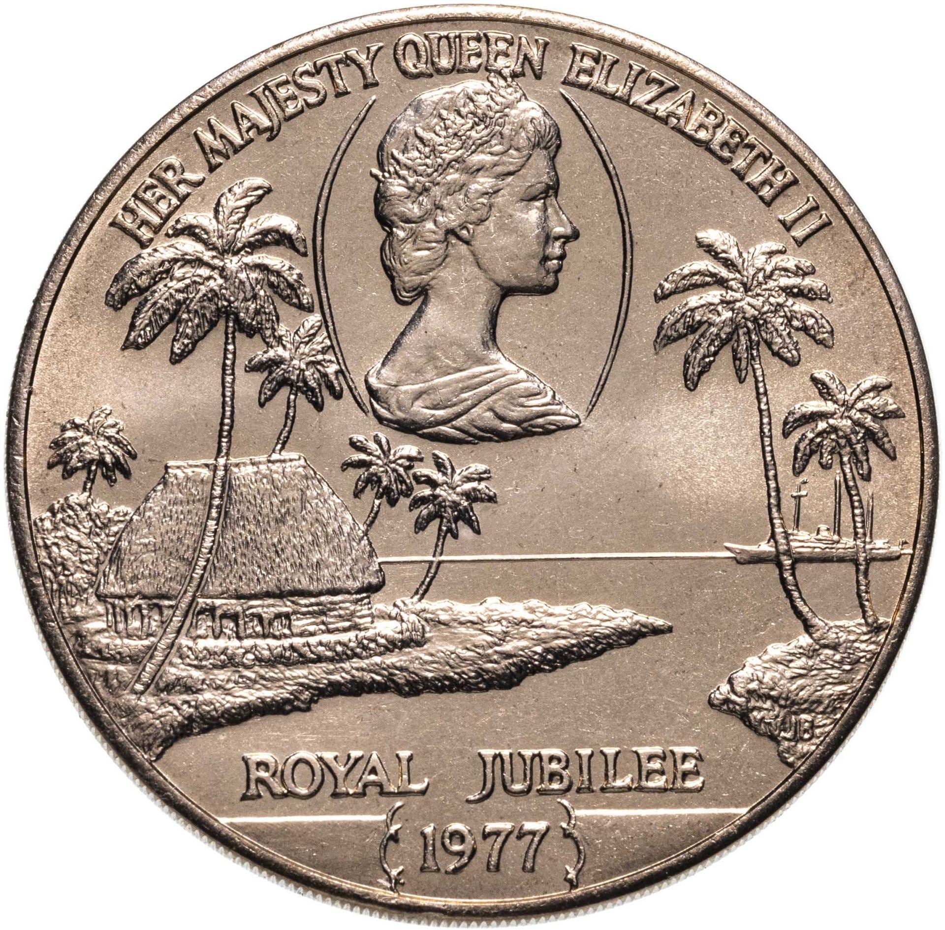 Samoa | 1 Tala Münze | Silberjubiläum | KM:24 | 1977