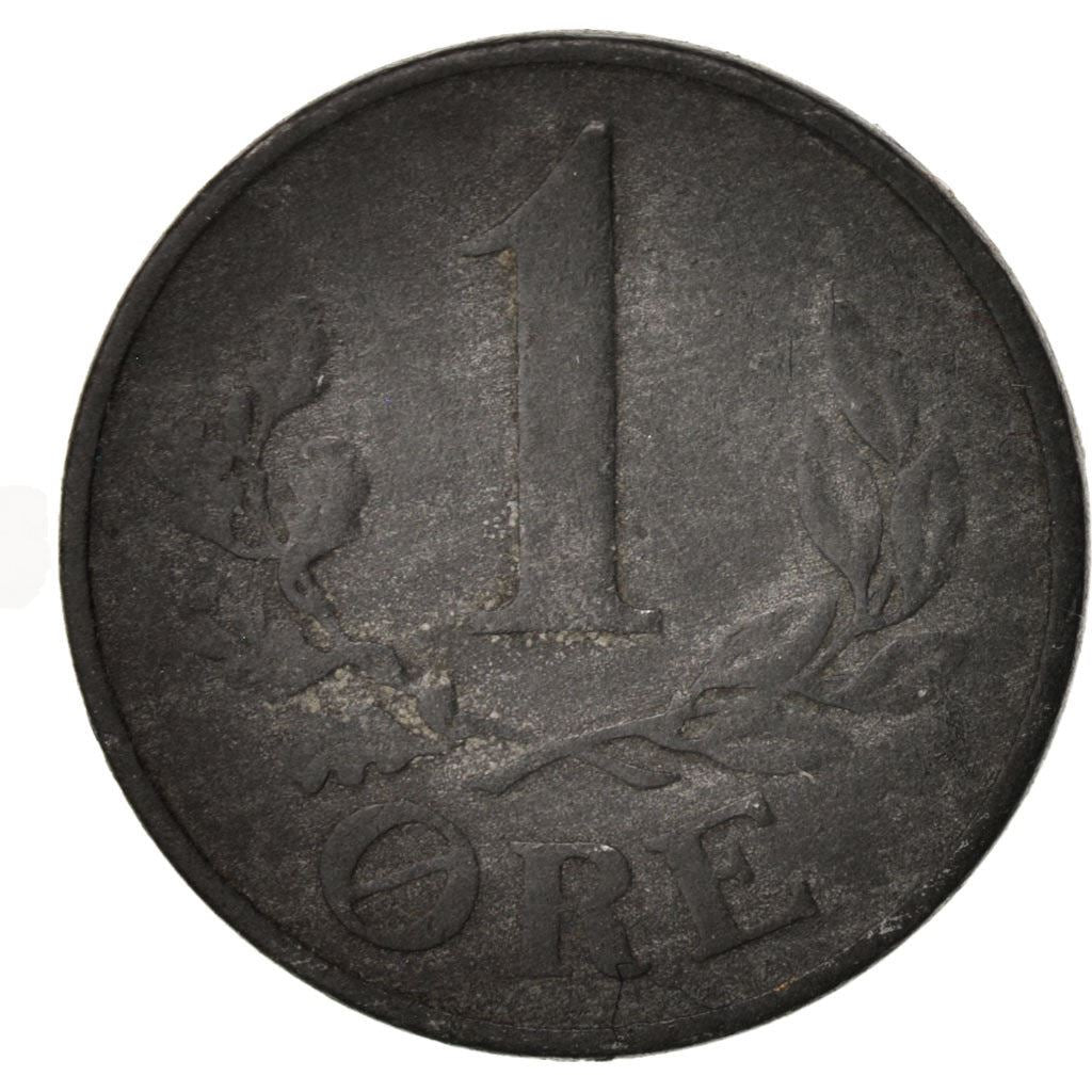 Denmark | 1 Ore Coin | Monogram | Km:832 | 1941 - 1946