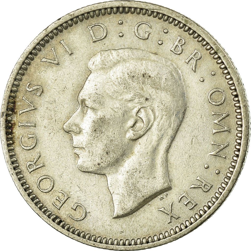 United Kingdom | 6 Pence Coin | George VI | KM:852 | 1937 - 1946