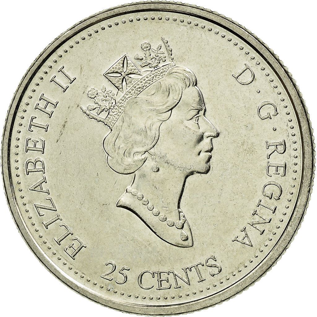Canada | 25 Cents Coin | A Tribute to First Nations | Nickel | KM:351 | 1999
