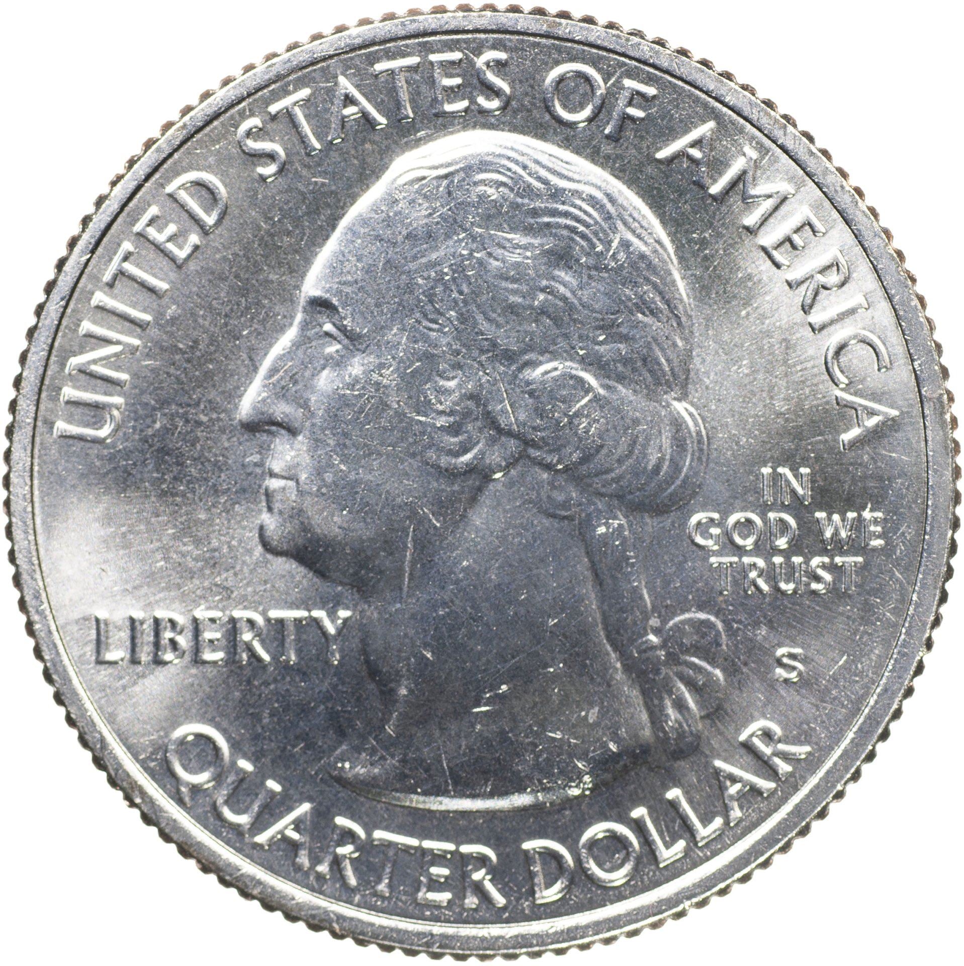 United States | 1/4 Dollar Coin | Shenandoah National Park | Km:567 | 2014