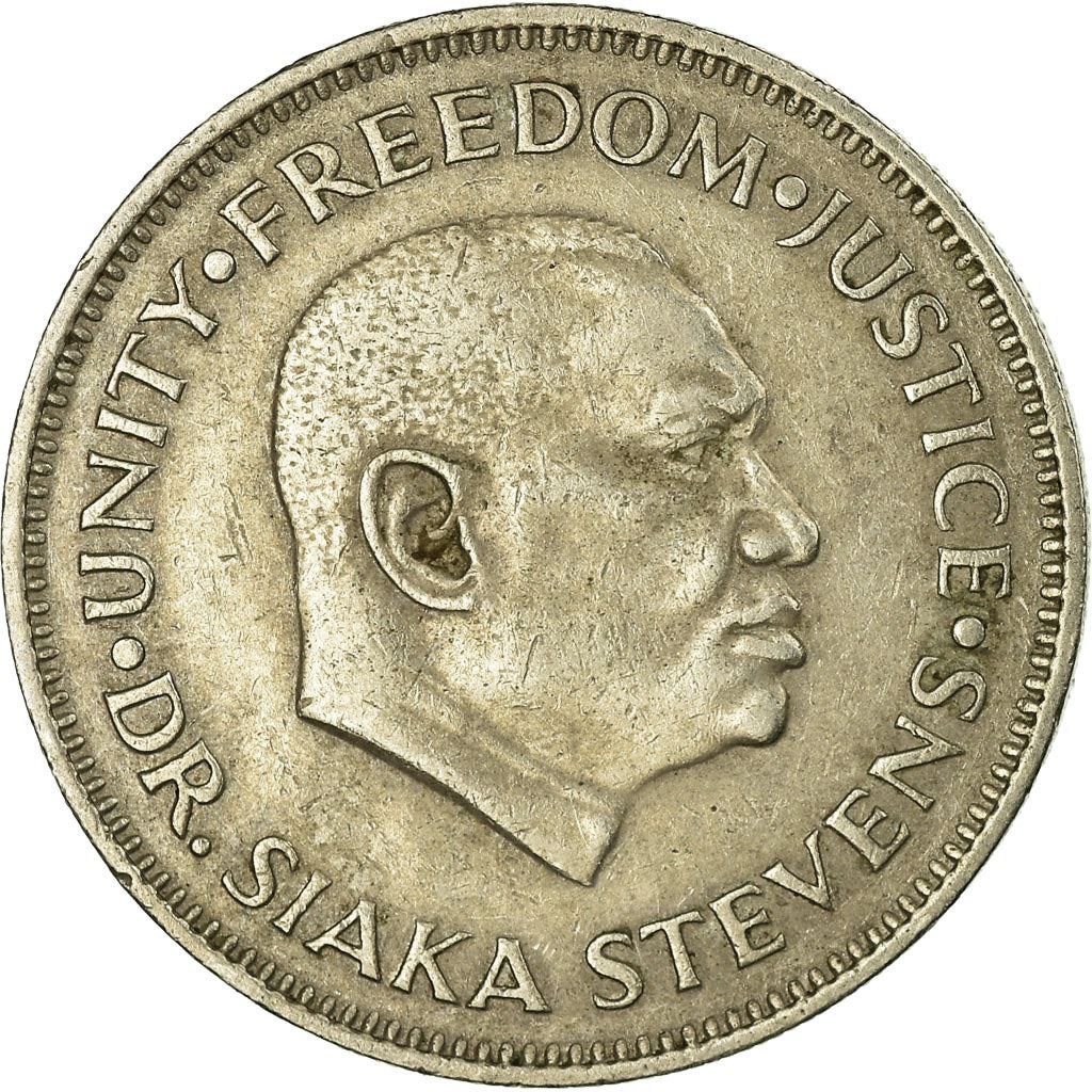 Sierra Leone | 20 Cents Coin | Dr. Siaka Stevens | KM30 | 1978 - 1984