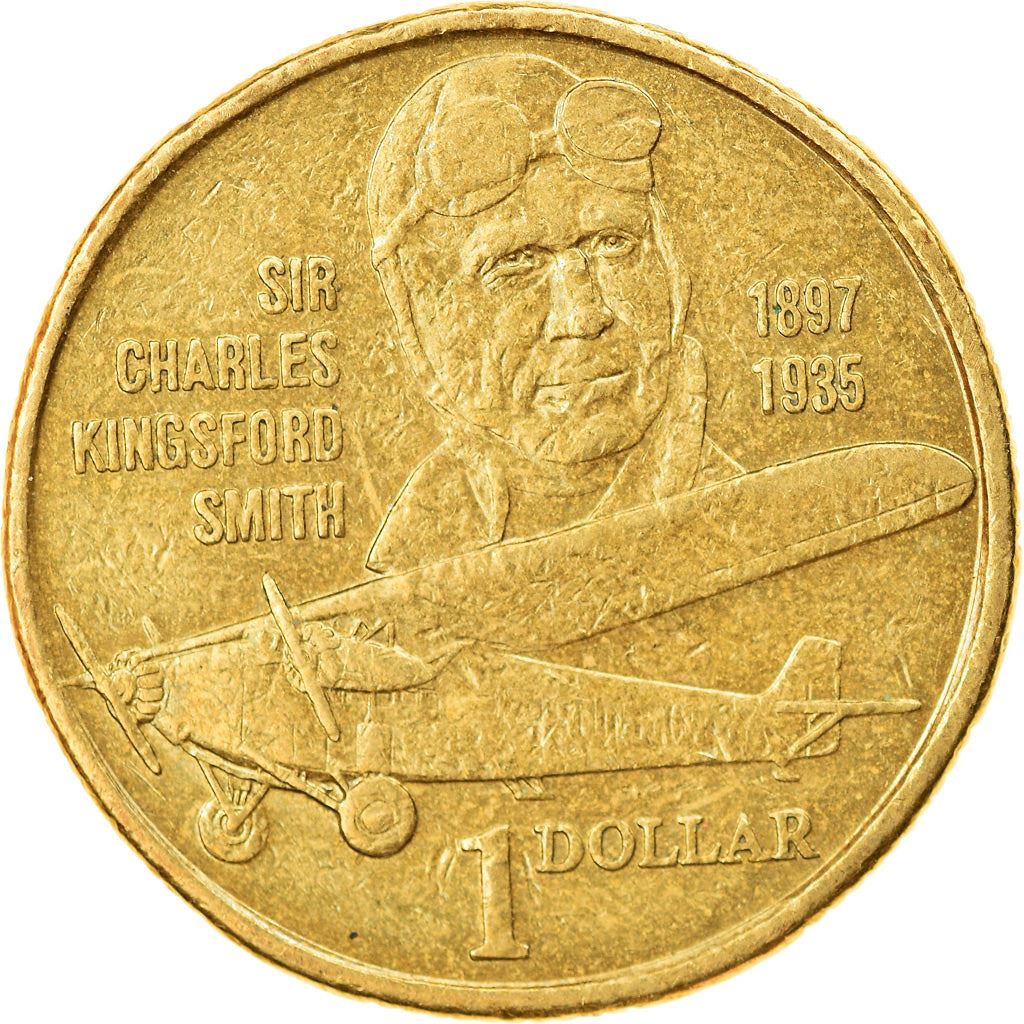 Australia | 1 Dollar Coin | Charles Kingsford Smith | Km:327 | 1997