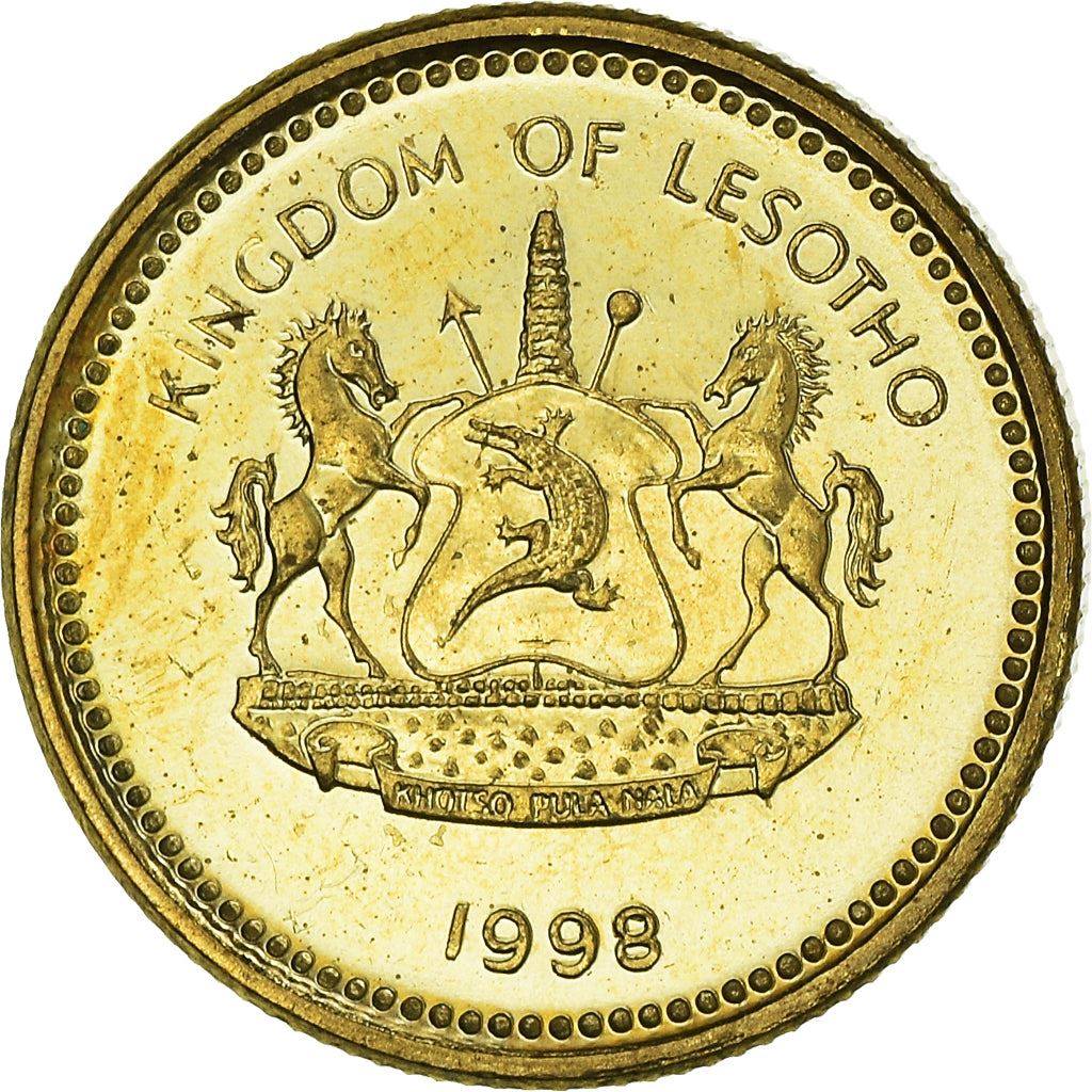 Lesotho | 5 Lisente Coin | Pine tree | Km:62 | 1998 - 2006