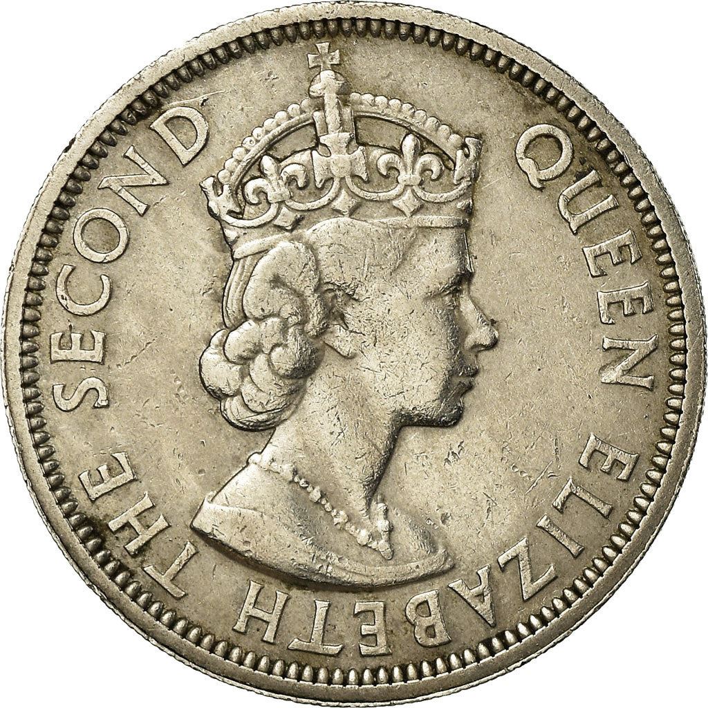 Seychelles | 1 Rupee Coin | Elizabeth II | Km:13 | 1954 - 1974