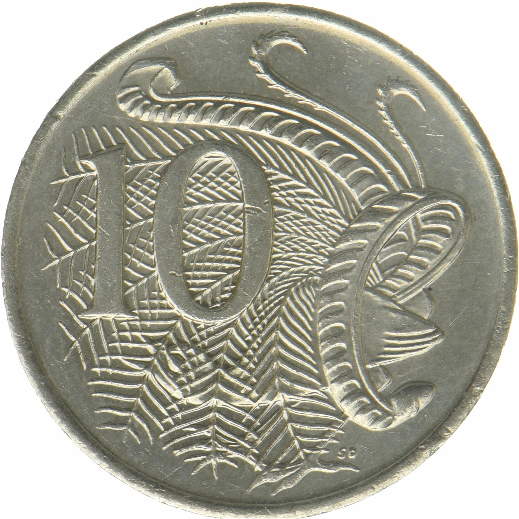 Australien | 10 Cents Mønt | Lyrebird | KM:3613 | 2019 - 2023