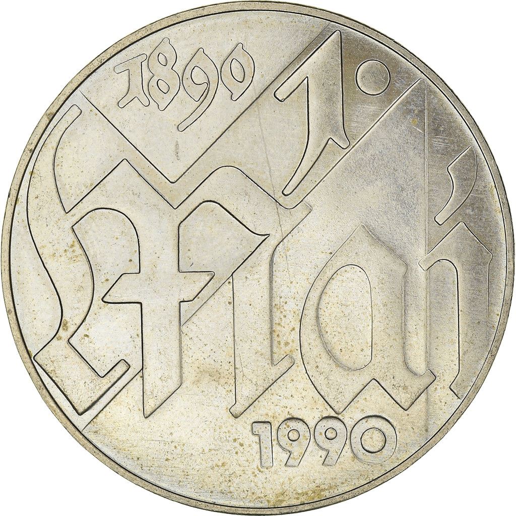 German Democratic Republic 10 Mark Coin | International Labour Day | KM136 | 1990