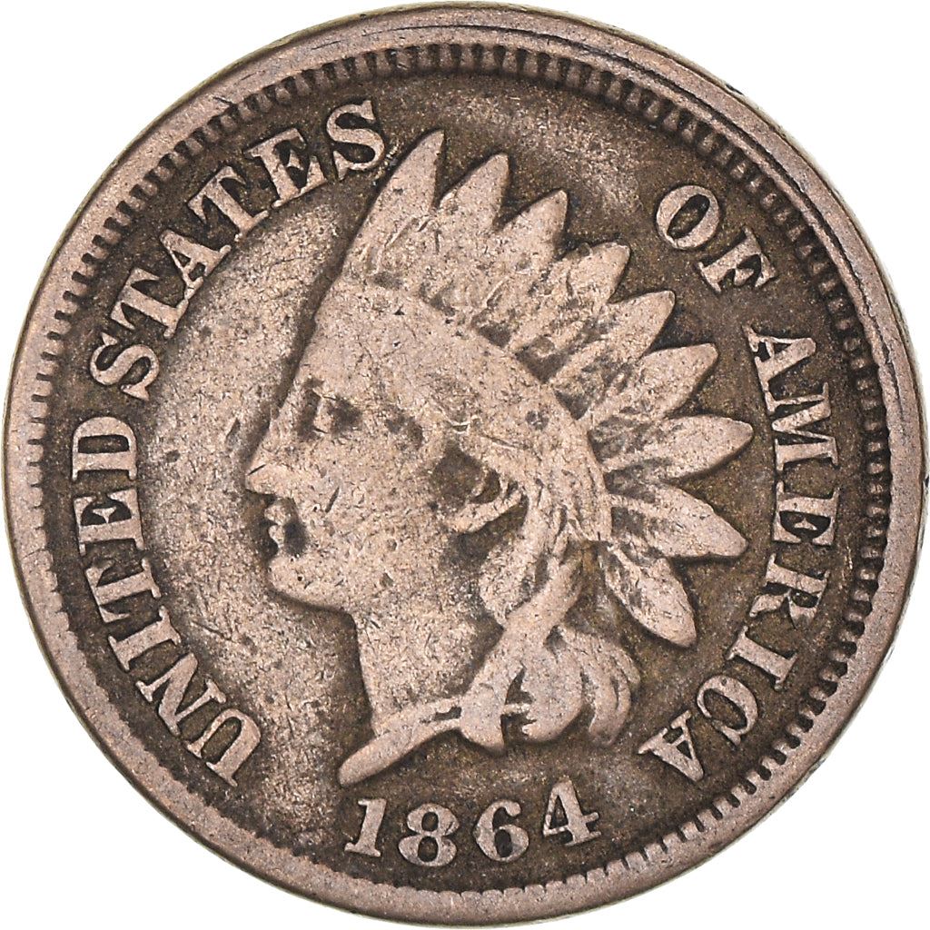 United States | 1 Cent Coin | Lady Liberty | KM90 | 1860 - 1864
