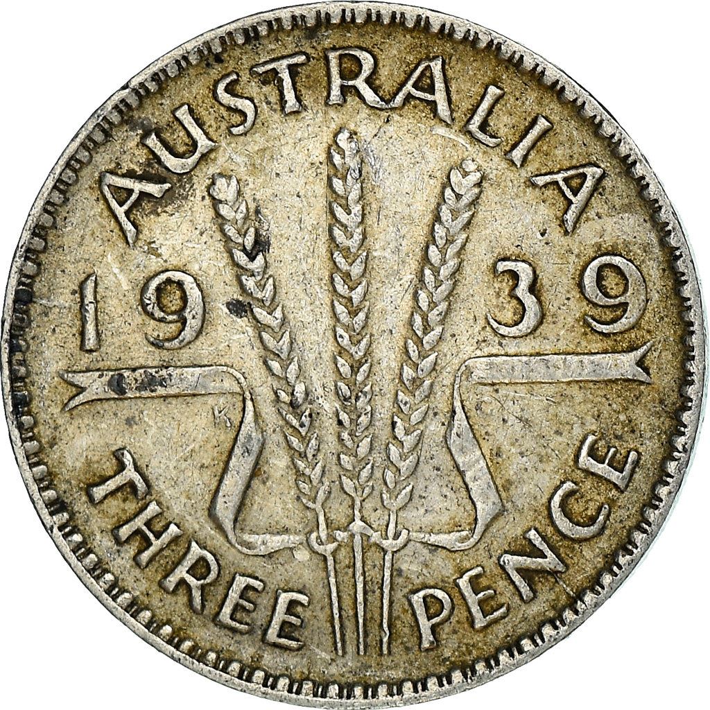 Australia | 3 Pence Coin | Wheat | KM:37 | 1938 - 1944