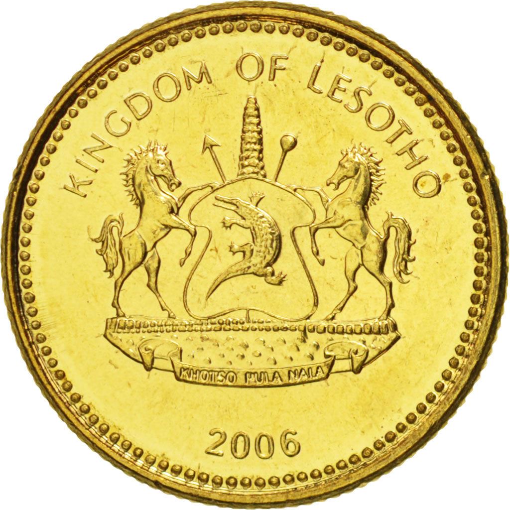 Lesotho | 5 Lisente Coin | Pine tree | Km:62 | 1998 - 2006