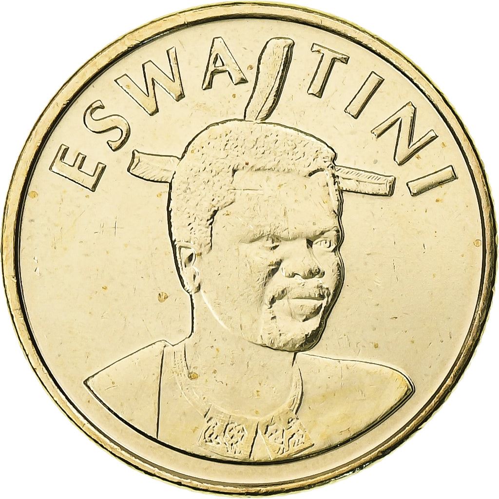 Regno di Eswatini | 1 moneta Lilangeni | Re Mswati III | Km:72 | 2018 - 2021