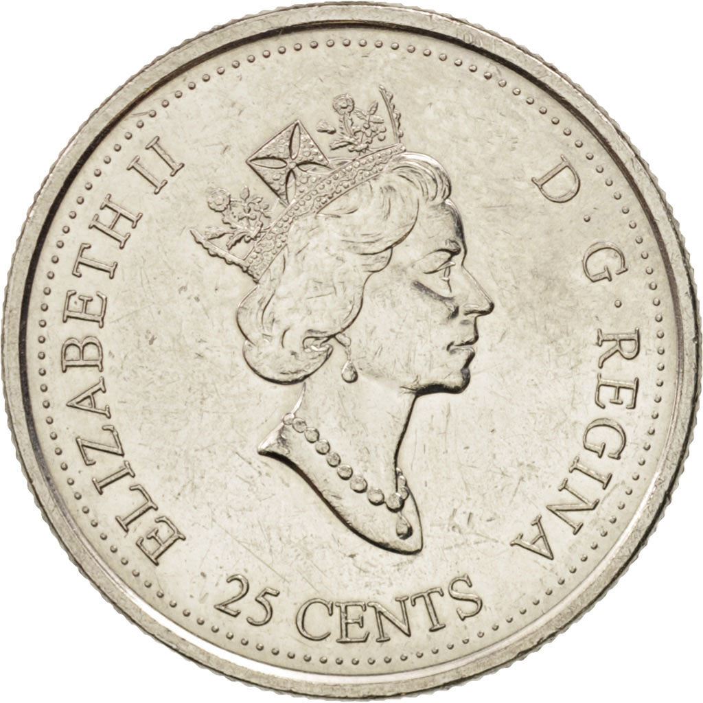 Canada | 25 Cents Coin | Community | Nickel | KM:376 | 2000