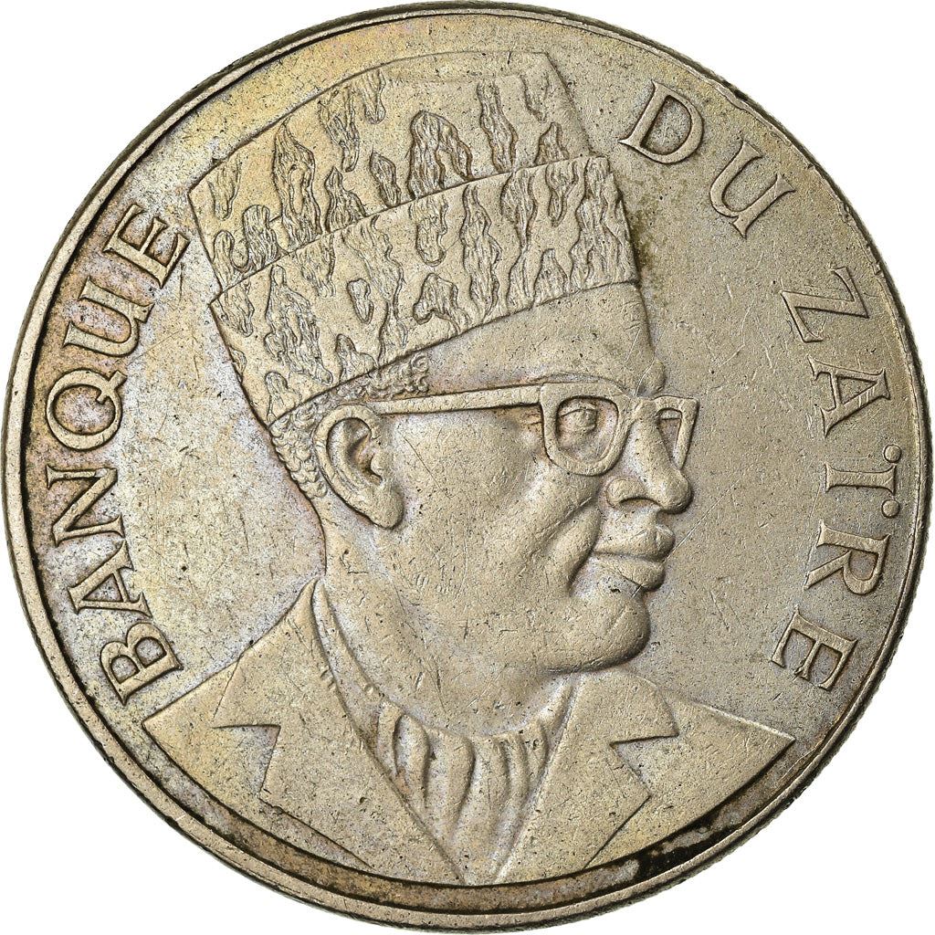 Zaire | 20 Makuta Coin | Mobutu Sese Seko | Km:8 | 1973 - 1976