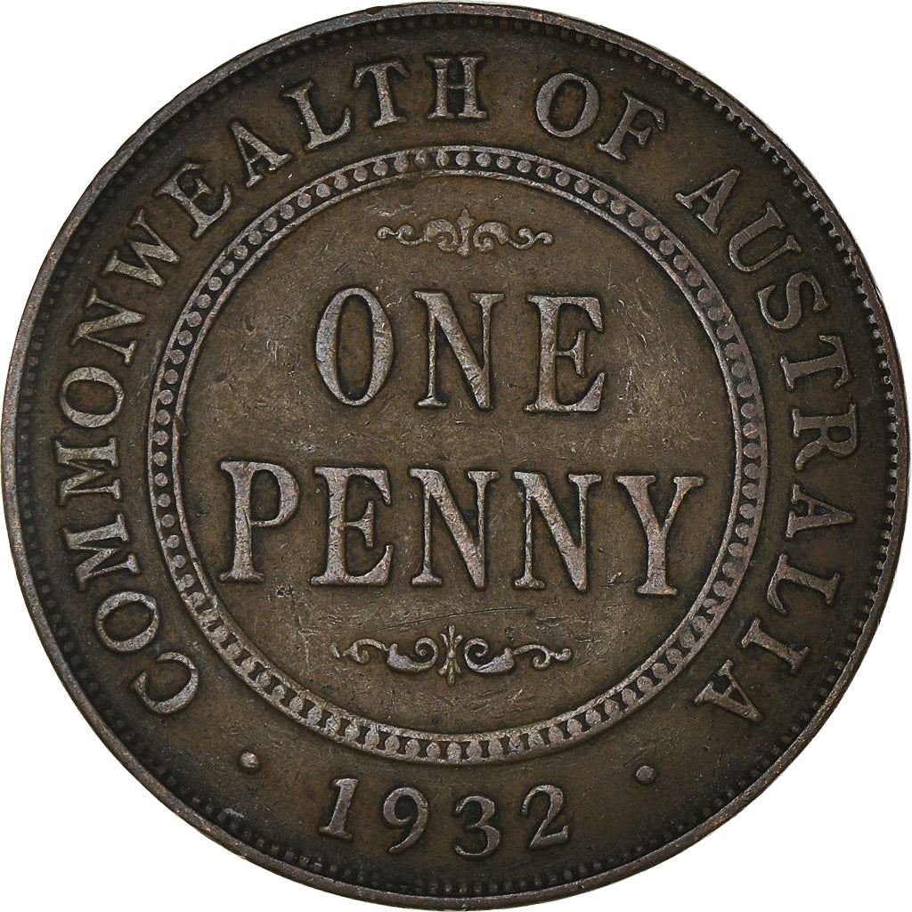 Australia | 1 Penny Coin | George V | Km:23 | 1911 - 1936