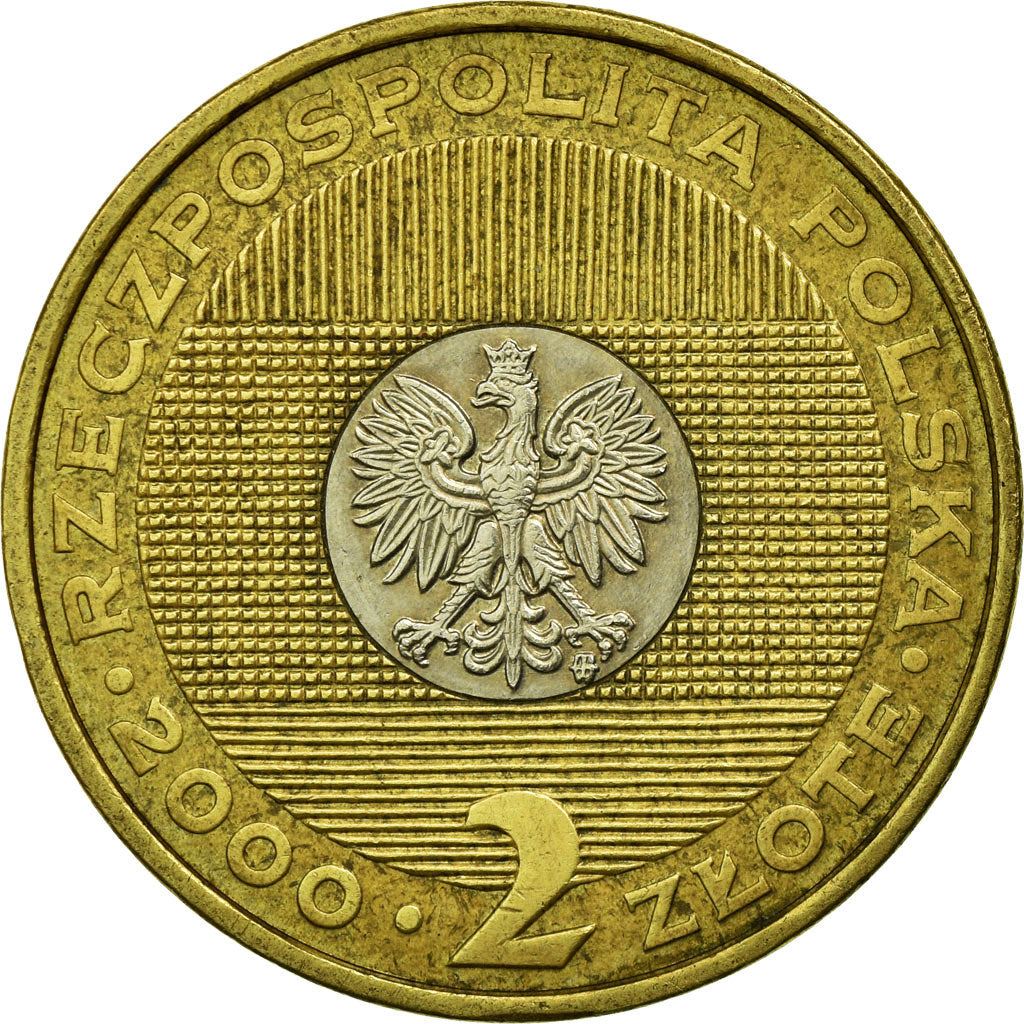Poland | 2 Z?ote | 2000 Lat | Eagle | KM374 | 2000