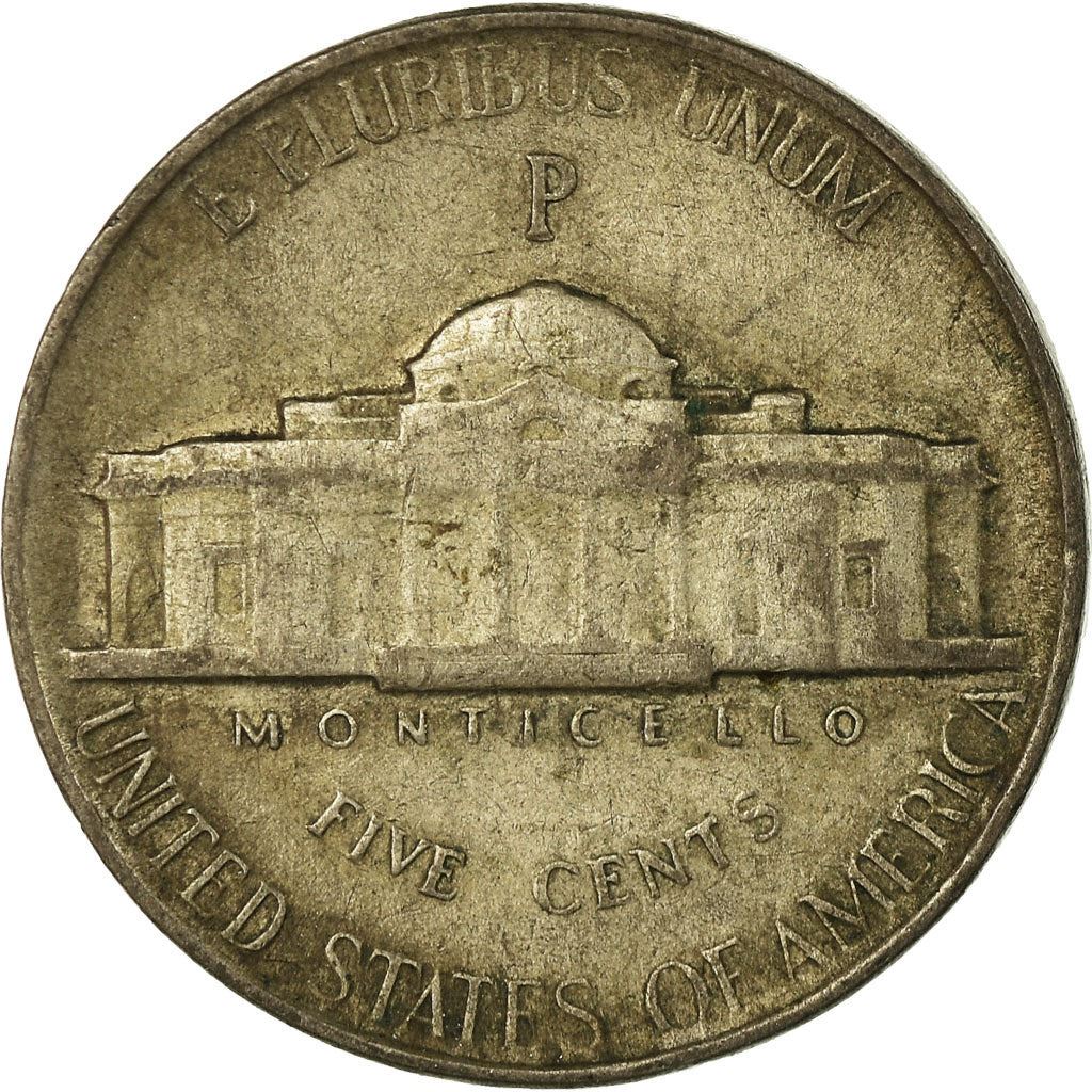 United States | 5 Cents Coin | Thomas Jefferson | Km:192A | 1942 - 1945