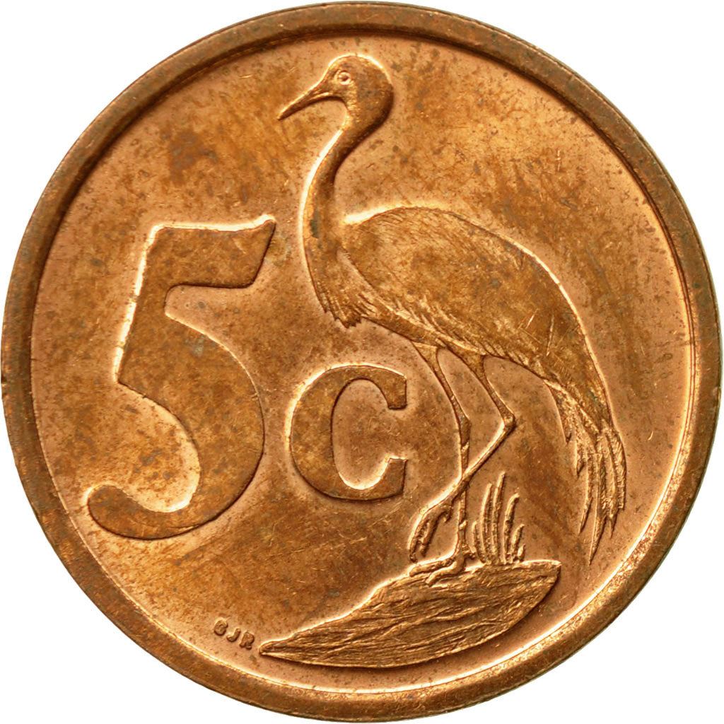 South Africa 5 Cents Swati Legend - Ningizimu Afrika Coin KM268 2002