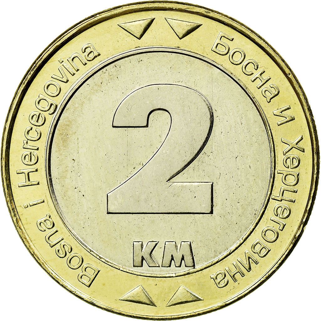 Bosnia and Herzegovina | 2 Konvertibilne Marke Coin | Dove of Peace | Km:119 | 2000 - 2022
