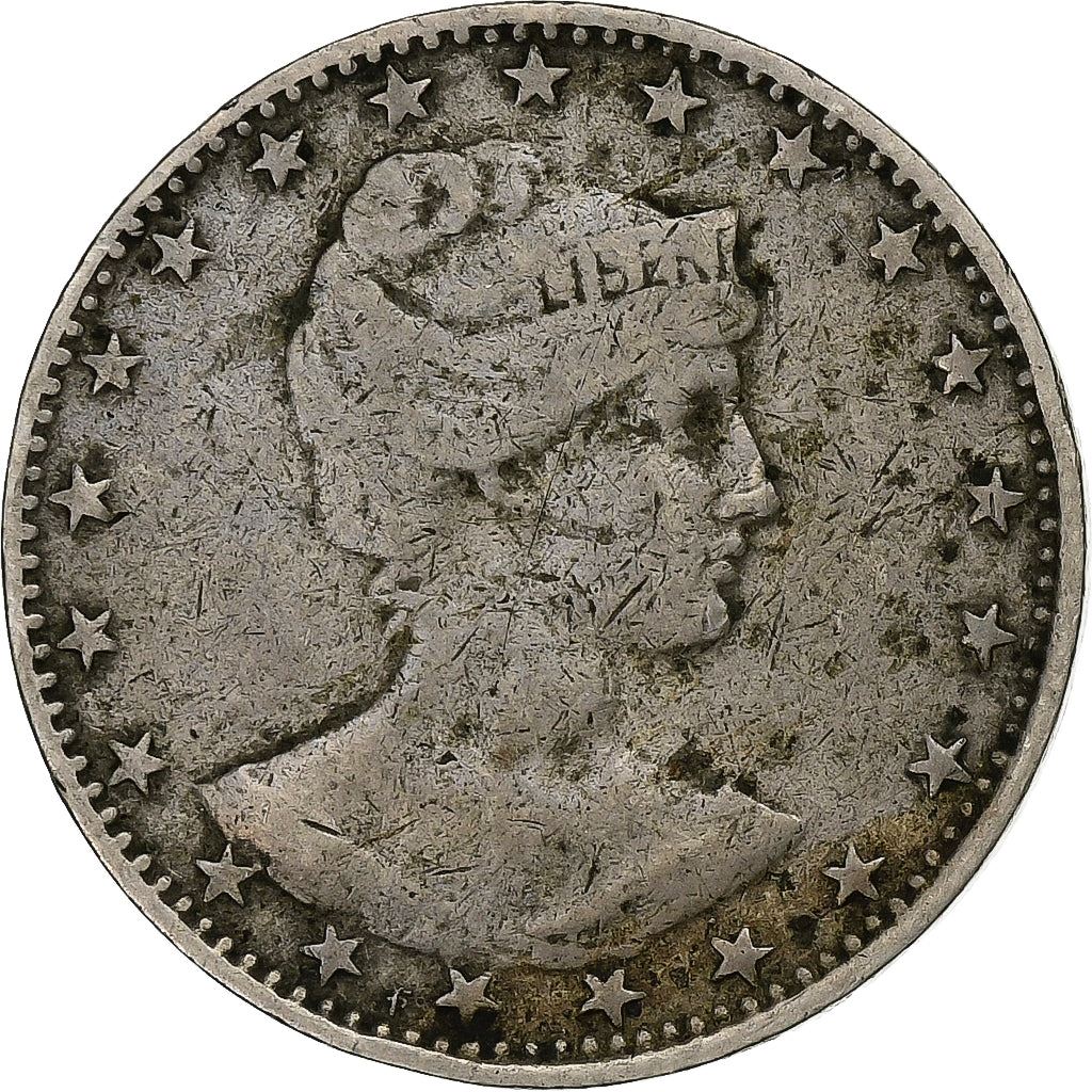 Brazil | 200 Reis Coin | Liberty | Km:504 | 1901