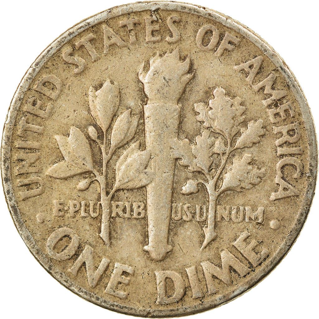 USA | 1 Dime Mønt | Franklin D. Roosevelt | KM:195 | 1946 - 1964