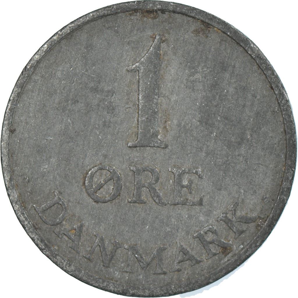 Denmark | 1 Ore Coin | Monogram | Km:839 | 1948 - 1972