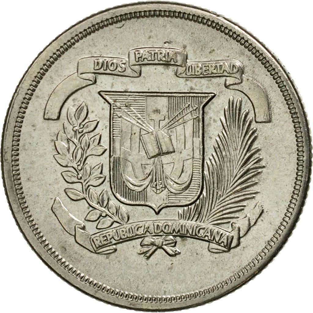 Dominican Republic 10 Centavos Coin | Juan Pablo Duarte | KM50 | 1978 - 1981