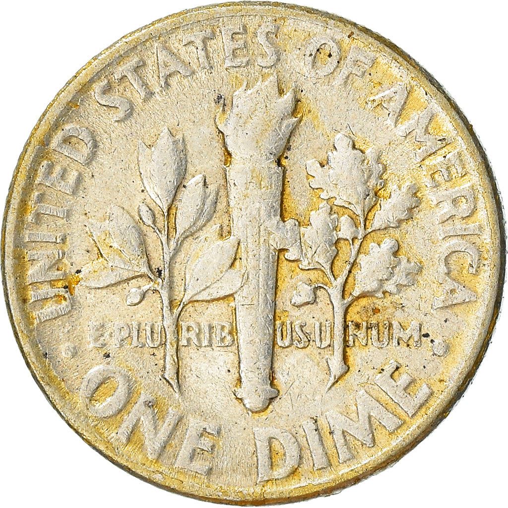 USA | 1 Dime Mønt | Franklin D. Roosevelt | KM:195 | 1946 - 1964
