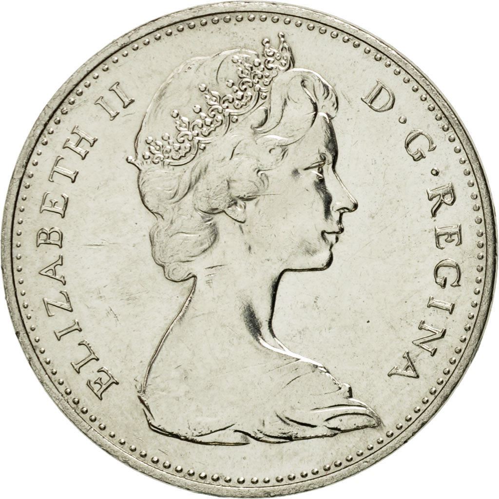 Canada | 5 Cents Coin | Nickel | Rabbit | KM:66 | 1967