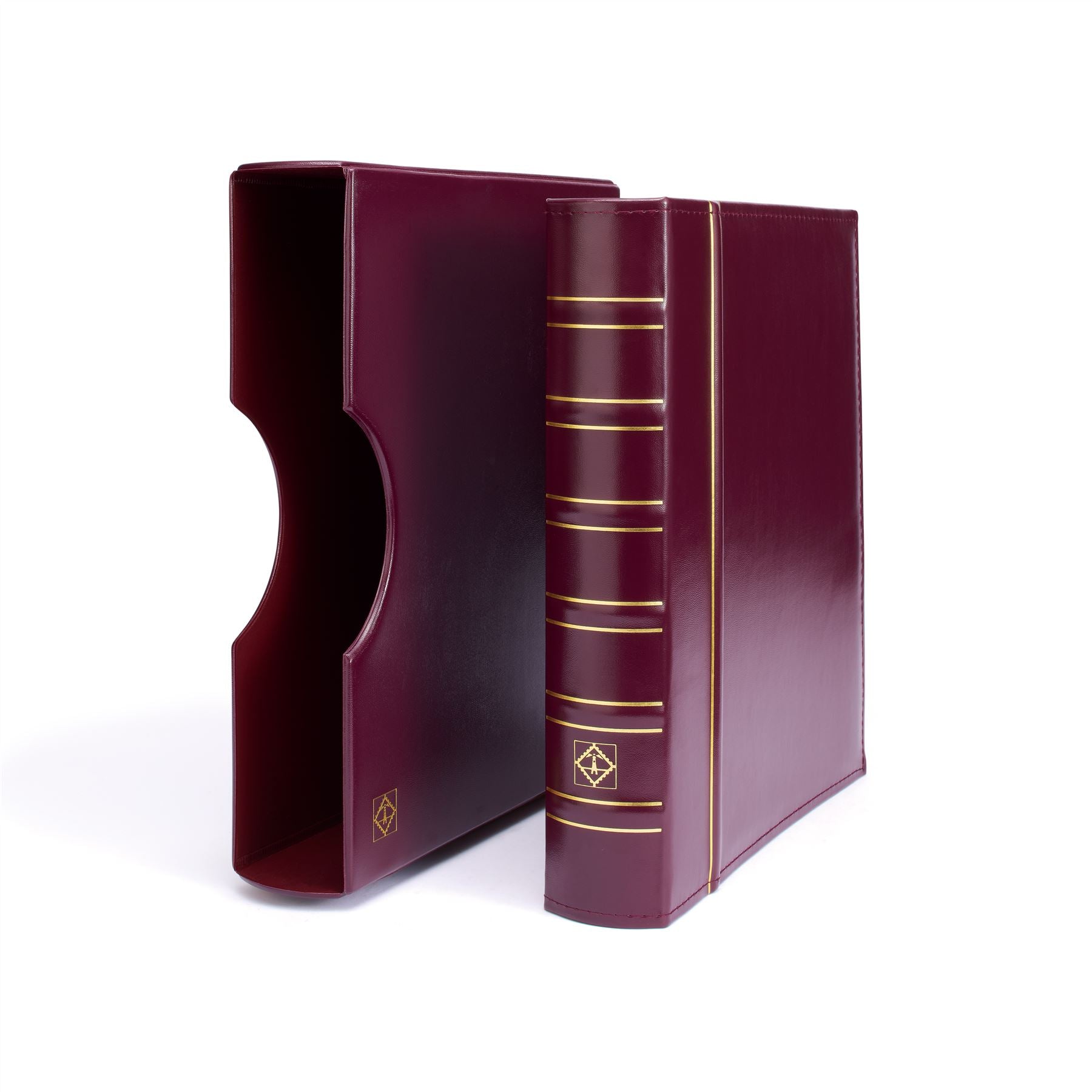 GRANDE CLASSIC Ring Binder with Slipcase | Coin and Banknote Album | Up to 60 Sheet Capacity | 4 Color Options