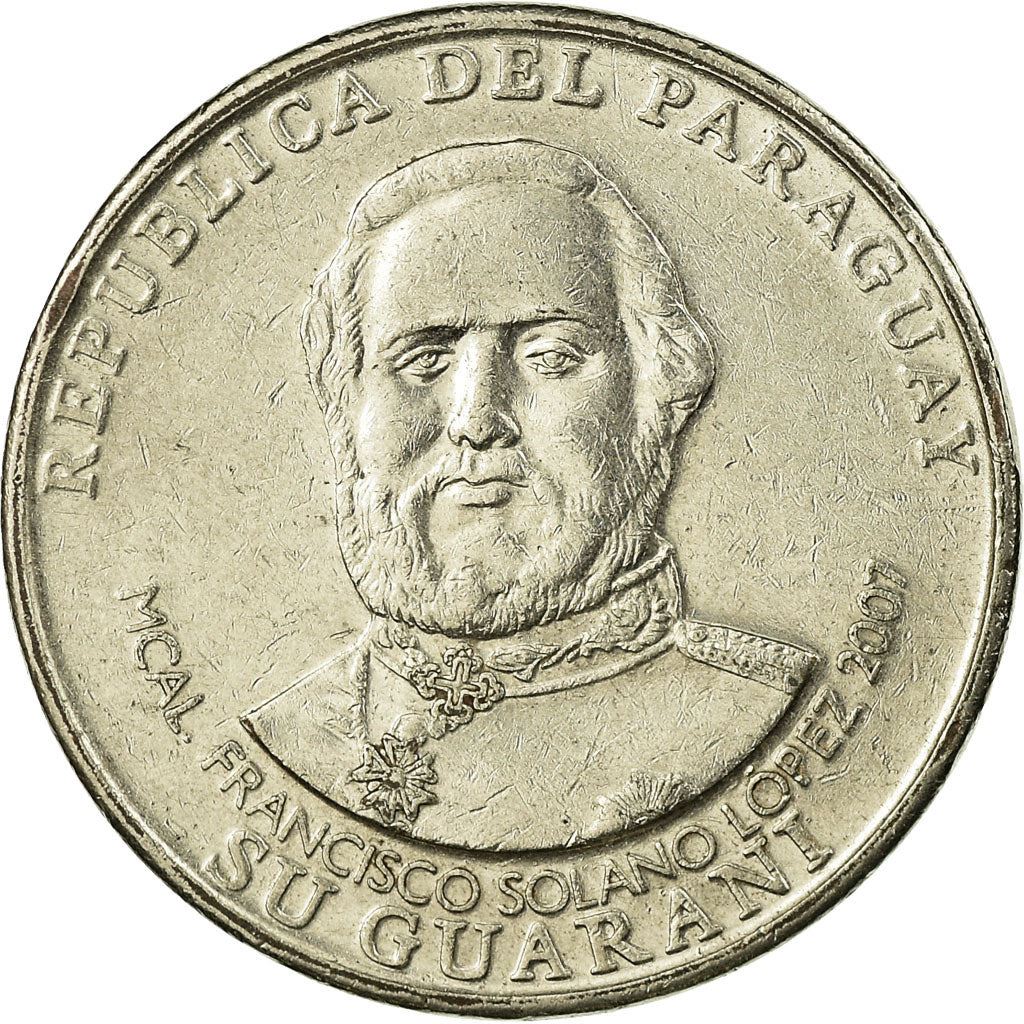 Paraguay 1000 Guaraníes Francisco Solano Lopez Munt KM198 2006 - 2018