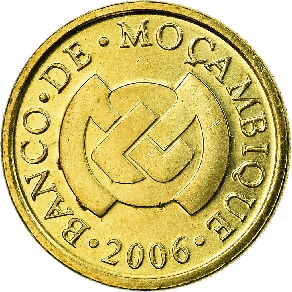 Mozambique | 20 Centavos Coin | Cotton Plant | Km:135 | 2006