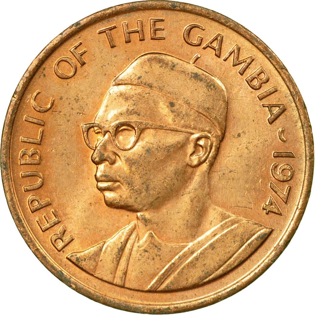 The Gambia | 1 Butut Coin | FAO | Peanuts | Km:14 | 1974 - 1985