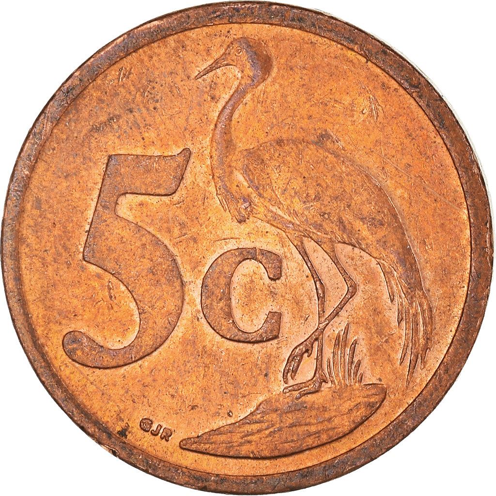 South Africa 5 Cents Ndebele Legend - iSewula Afrika Coin KM493 2010