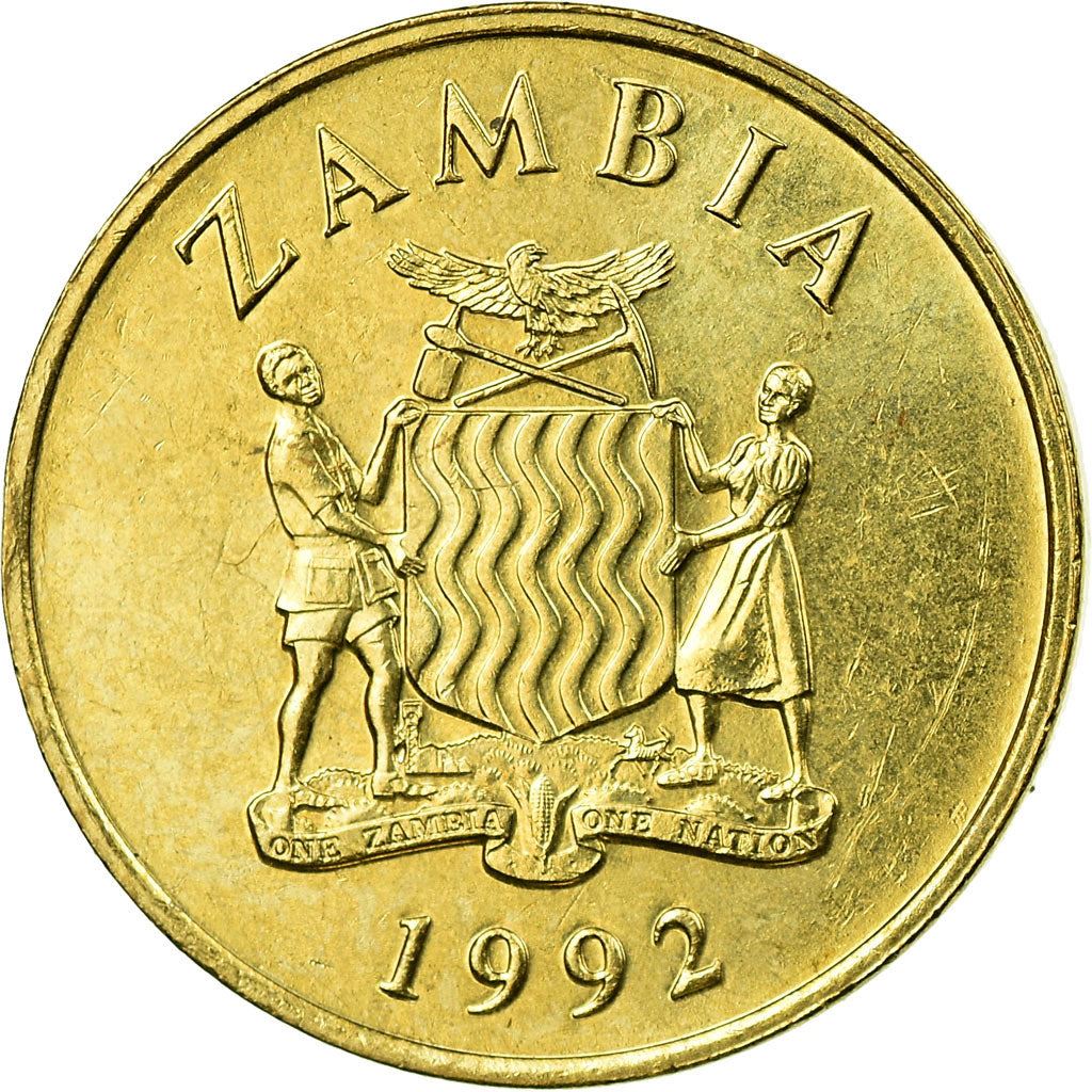 Pièce de 1 Kwacha de Zambie | Faucons de Taita | KM38 | 1992