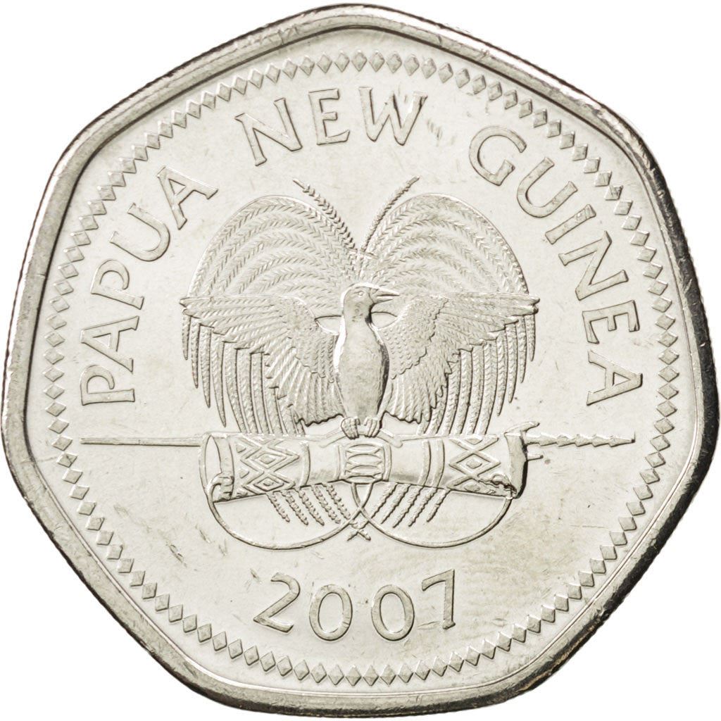 Papua New Guinea | 50 Toea Coin | St John Ambulance | KM:53 | 2007