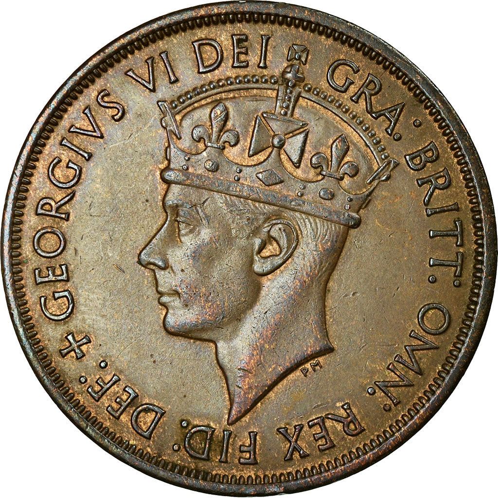 Jersey Coin Islander 1/12 Shilling | King George VI | Liberation | Shield | KM19 | 1949 - 1952