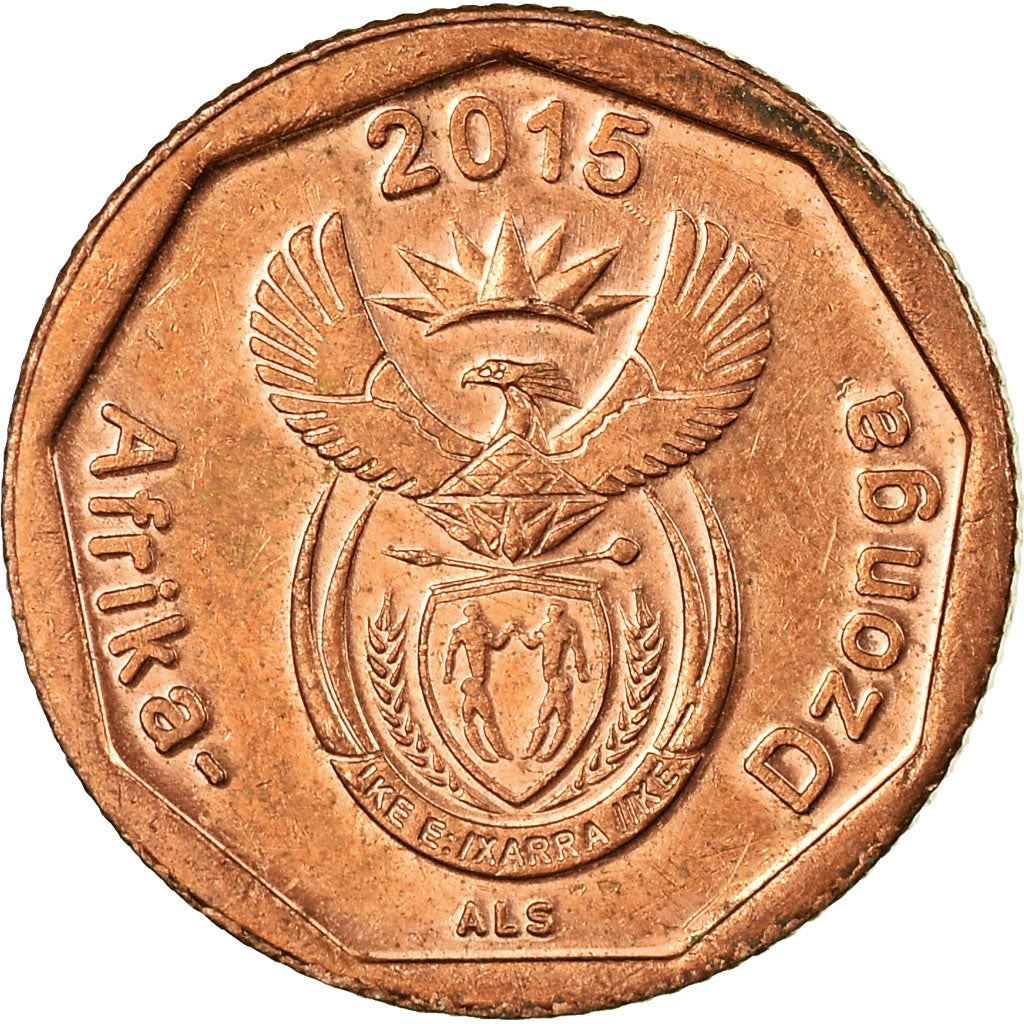 South Africa | 10 Cents Coin | Flowers | Arum Lily | Uc:13 | 2015