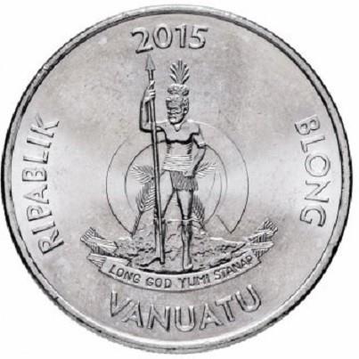Vanuatu | 20 Vatu Coin | Melanesian Warrior | Village Leaders | KM:129 | 2015 - 2022