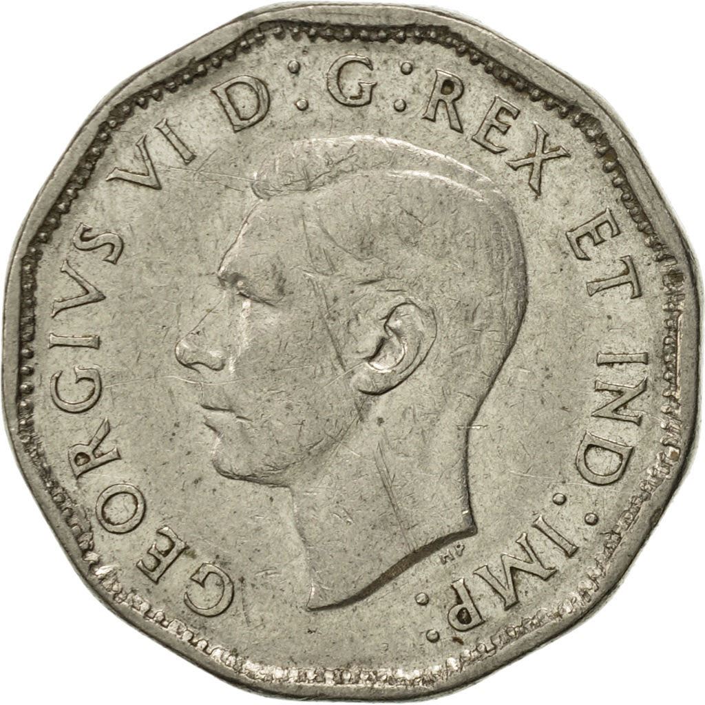 Canada | 5 Cents Coin | Nickel | KM:39a | 1946-1947