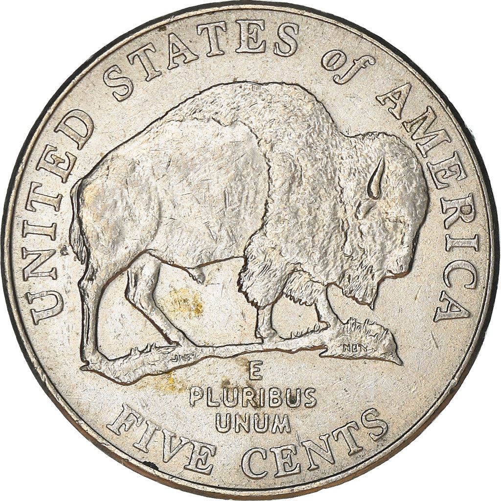 United States | 5 Cents Coin | Bison | Km:368 | 2005